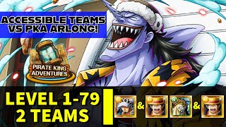 OPTC PKA VS Arlong Level 179  BEST Accessible Teams One Piece Treasure Cruise [upl. by Heintz]