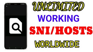 HOW TO FIND A WORKING SNI FOR ALL COUNTRIES HOST FINDER APP [upl. by Atiuqam172]