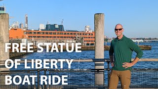 Staten Island Ferry A Look at this Free New York City Boat Ride [upl. by Ainwat]