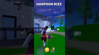 HARPOON RIZZ 🤫🧏🏽‍♂️ shorts rizz fortnite trending [upl. by Oremor915]