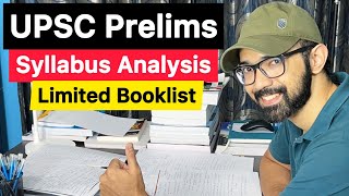 UPSC Prelims Syllabus Analysis amp Booklist [upl. by Cathi878]