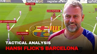 Decoding Hansi Flicks Tactics A New Era for Barcelona [upl. by Anaahs]