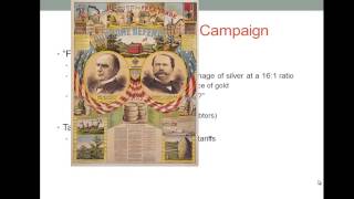 APUSH Review The Election of 1896 [upl. by Annyahs384]