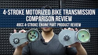 4Stroke Transmission Comparison Review for Motorized Bicycles  BikeBerrycom [upl. by Noorah]