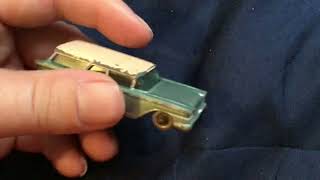 Vintage Lesney Matchbox American Ford Station Wagon silver plastic wheels [upl. by Erelia985]