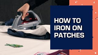 Easy Steps Video  How To Iron On Patches like A Professional  Official Patch Collection [upl. by Lauraine]