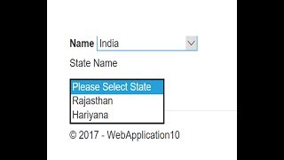 Cascade DropdownList Select List in ASPNET Core Part2 [upl. by Onivla]