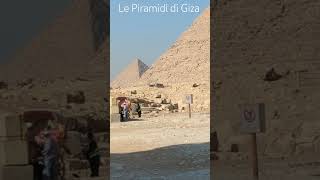 Le PIRAMIDI di Giza Chefren Cheope e Micerino Egitto travel cairo [upl. by Eichman]