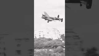 🇬🇧 Lancaster Bomber Flying Low at Bournemouth shortsvideo aviation plane [upl. by Immas]