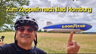 Radtour nach Bad Homburg zum Zeppelin [upl. by Nylg]