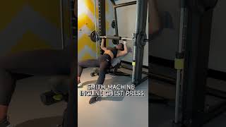 Smith Macine Incline Chest Press [upl. by Simsar]