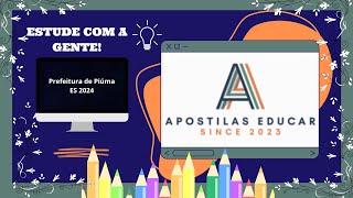 Apostila Prefeitura de Piúma ES Auditor Público Administração Ciências Contábeis Direito ou Economia [upl. by Sito626]