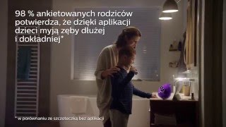 Szczoteczki soniczne dla dzieci  Sonicare for Kids z aplikacją [upl. by Arlene]