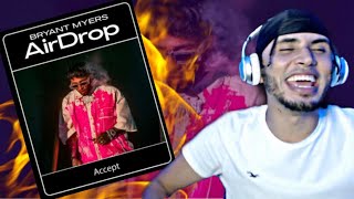 El Mynor🔥 Bryant Myers  Airdrop REACCION [upl. by Alwin638]