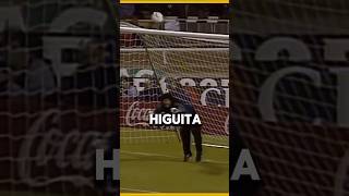 The most iconic goalkeeper in football history  Higuita Rene goalkeeper soccer shorts legend [upl. by Candi]