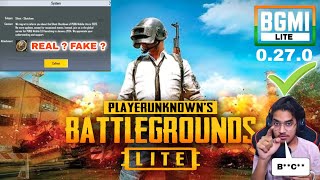 Pubg Lite Indian Version News 😍 Pubg Lite Shutdown  Real Or Fake  Pubg Lite New Update Kab Aayega [upl. by Musette848]