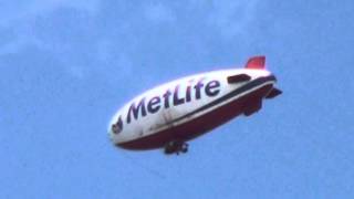 met life blimp over our house [upl. by Brenn]