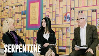 In Conversation Judy Chicago Nadya Tolokonnikova and Hans Ulrich Obrist  Serpentine [upl. by Airitak]