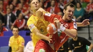 EHF EURO 2014  NORWAY vs SPAIN  Preliminary Round Group B [upl. by Kachine]