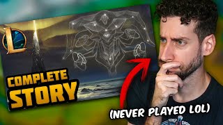 NonLoL Player REACTS to Story of League of Legends Explained by Necrit [upl. by Amalia]