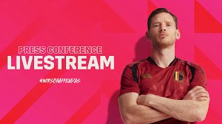 Press Conference with Jan Vertonghen🇧🇪🎙️  REDDEVILS [upl. by Ainerbas]