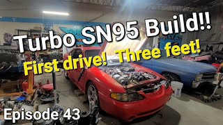 GT45 Turbo Mustang  Fan install MSDroid and my first drive Thirty Minute Mechanic  Ep 43 [upl. by Eldwen276]