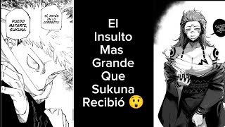 Jujutsu Kaisen El Insulto más Grande que Recibió Sukuna 😼 jujutsukaisen anime viralvideo [upl. by Llednahc]