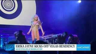 RHOBH star Erika Jayne kicks off Las Vegas residency [upl. by Lledner]