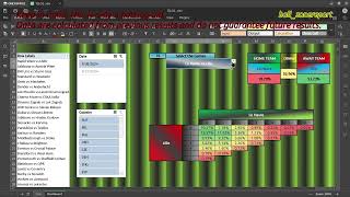 Tomorrows Football Match Predictions  76 Games Analyzed with Excel Betting Aid [upl. by Enaira]