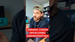 Administrativos Muchísimo temario en COMÚN 😲 [upl. by Elyk]