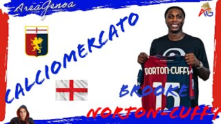 Calciomercato Genoa Brooke NortonCuffy [upl. by Ojoj726]