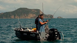 Stabicraft® 1450 Frontier Profish  Ihaka Steel Coromandel New Zealand [upl. by Gilpin]