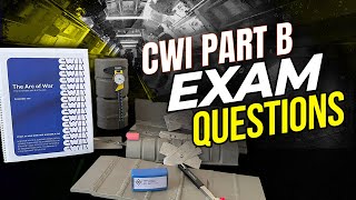 CWI Part B Exam Questions [upl. by Sholes]