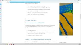 Intro to Online Course Groundwater Modelling using MODFLOW 6 and Model Muse  Oct 2022 [upl. by Aiyot]