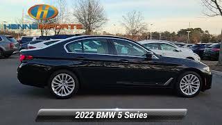 Used 2022 BMW 5 Series 530i Raleigh NC 3017908 [upl. by Anert629]