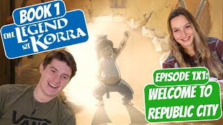 KORRA IS THE AVATAR DEAL WITH IT  Legend of Korra Reaction  Episode 1quotWelcome to Republic Cityquot [upl. by Nedyarb]