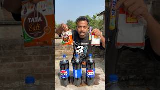 Pepsi Vs Mentossaltbaking soda konsa jada risetion hoga  Bengali mini blog shorts 😱 [upl. by Amoreta]