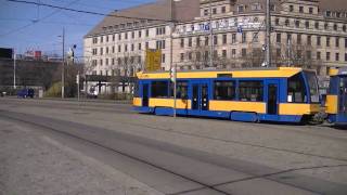 Tram Leipzig  Tatra Impressionen 23032011 [upl. by Akilak]