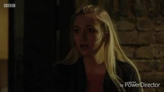 EastEnders  Michelle Crashes into the Chippy  28th March 2017 [upl. by Spada67]