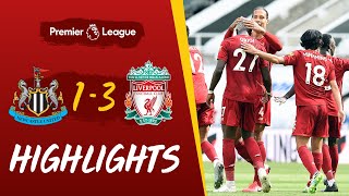 Highlights Newcastle 13 Liverpool  The champions round off the season with a win [upl. by Enyamert558]