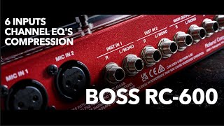 The NEW Boss RC600 Loopstation [upl. by Atiuqahc330]