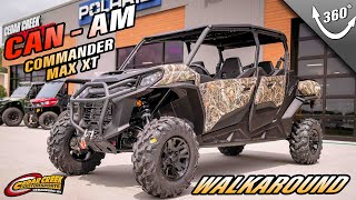 Walkaround  2024 CanAm® Commander MAX XT 1000R Wildland Camo [upl. by Carly637]