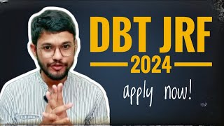 DBT JRF 2024 FORM LIVE  GATB AND BET APPLICATION FORM FILL [upl. by Sirk982]