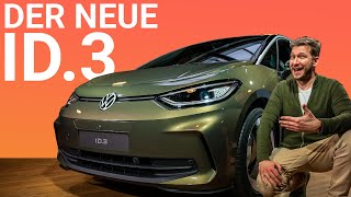 VW ID3 Facelift mit Software 35 erster Eindruck vom verbesserten ID3 [upl. by Rabka]