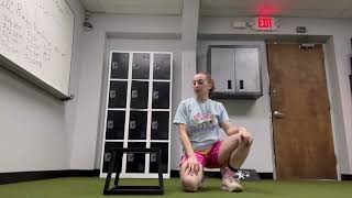 Box Hip Flexor Stretch [upl. by Nyltiac]