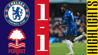 Chelsea vs Nottingham Forest 11  highlights  Premier League 20242025  Noni Madueke Goal [upl. by Ecirad411]