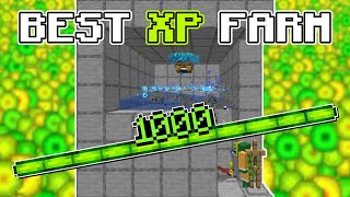 Minecraft 121 BEST XP FARM  50 Levels in 4 minutes  Tutorial [upl. by Ecilahs]