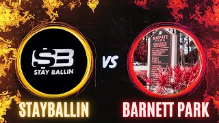 StayBallin Vs Barnett Park PARK TAKEOVER FT Crswht Gio Wise Kenny Dobbs  MORE [upl. by Okwu429]