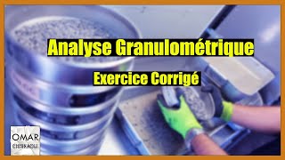 Exercice DAnalyse Granulométrique [upl. by Jollenta]