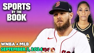 WNBA amp MLB Best Bets Chad Millman from The Action Network  September 3 2024 live [upl. by Hartley527]